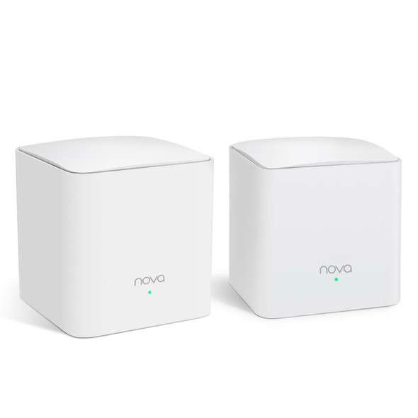 Tenda Nova MW5c AC1200 Whole Home Mesh WiFi System 200m² 2000ft² Twin Pack