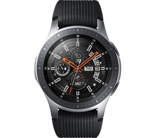 Samsung Galaxy Watch Health & Fitness Tracking + GPS Smartwatch - Silver - 46mm