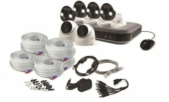 Swann DVR8 8 Channel 5580 2TB 4K DVR CCTV Kit 2x 4K Dome 4x 4K Bullet Cameras