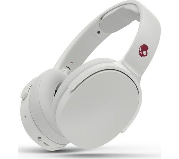 Skullcandy Hesh 3 Wireless Bluetooth Headphones - White & Crimson