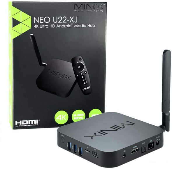 Minix Neo U22-XJ Android 9 Dolby Vision HDR10+ Media Player