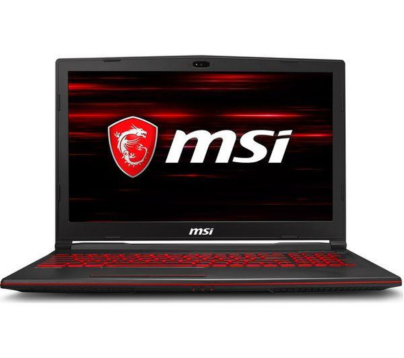 MSI GL63 Intel Core i7 9750H 8GB 512GB GeForce GTX 1660 Ti 120Hz 15.6" Laptop