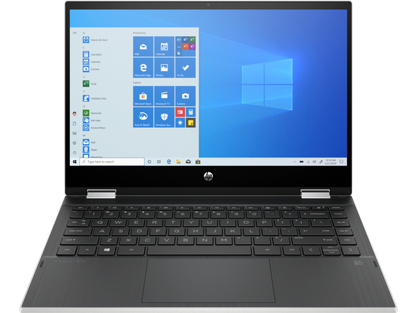 HP Pavilion x360 14-dw0522na Core i3 1005G1 4GB 256GB 14" Touch Laptop Silver