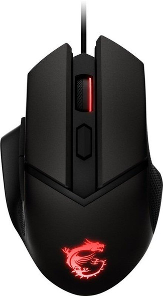 MSI Clutch GM20 Elite 6400 dpi Optical Wired RGB Gaming Mouse