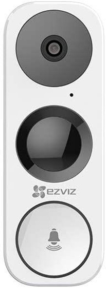 EZVIZ DB1 Super HD (2048p) Smart WiFi Video Doorbell With Two Way Audio