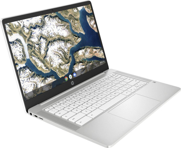 HP 14" Google Chromebook Laptop Intel Celeron N4020 4GB 64GB eMMC White