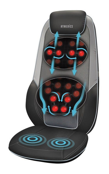 HoMedics Shiatsu Max 2.0 Back and Shoulder Massager with Heat Massage Chair