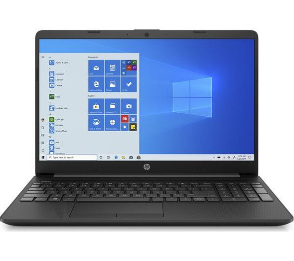 HP 15-gw0502sa Windows 10 Laptop, AMD Athlon Silver 3050U, 1TB HDD, 15.6" Black