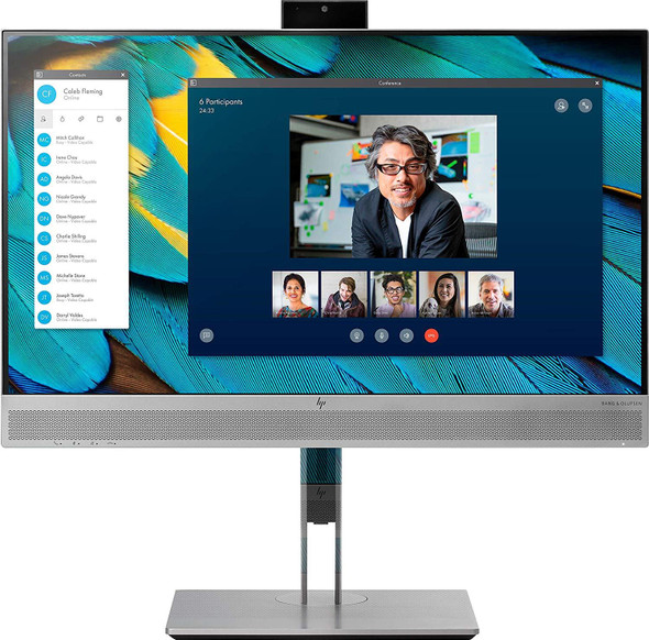 HP EliteDisplay E243m Full HD (1920 x 1080p) 23.8" IPS LED Monitor with Webcam