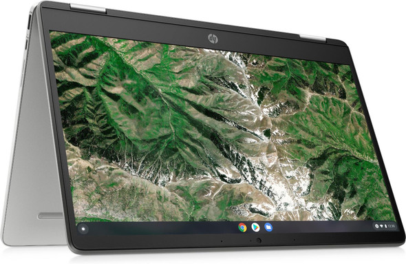 HP Chromebook X360 14a-Ca0009na 14" Laptop Intel Celeron N4020 4GB RAM 64GB eMMC