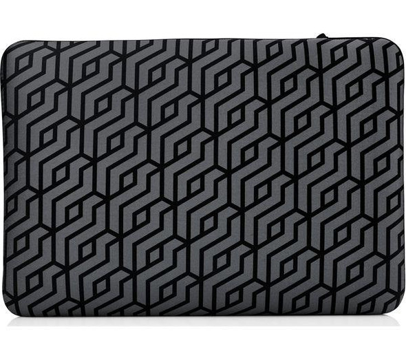 HP Chroma Geometric Neoprene Reversible Sleeve Case For Up to 15.6" Laptop