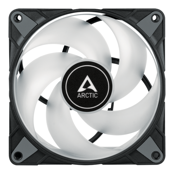 Arctic P12 PWM PST RGB 0dB Semi-Passive 120 mm Case Fan With Analogue RGB
