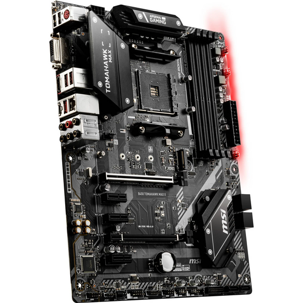 MSI B450 Tomahawk Max II AMD Socket AM4 DDR4 ATX Motherboard HDMI & DVI