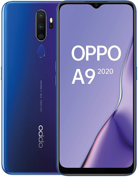 Oppo A9 2020 Android Smartphone 6.5" 4GB/128GB 4G Unlocked 5000mAh Space Purple