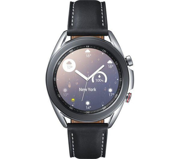Samsung Galaxy Watch 3 4G LTE Health & fitness GPS Smartwatch Mystic Silver 41mm