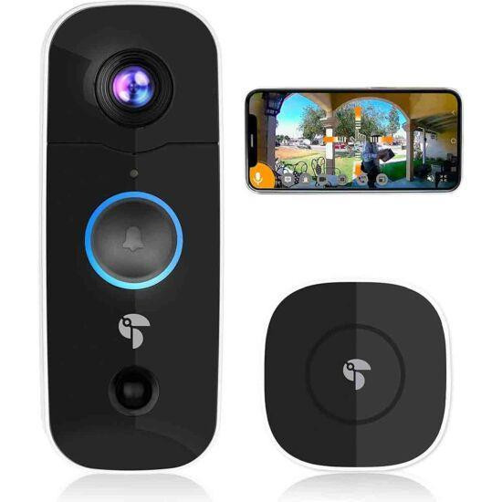 Toucan Wireless Smart Video Doorbell 2021 Full HD 1080p With Chime