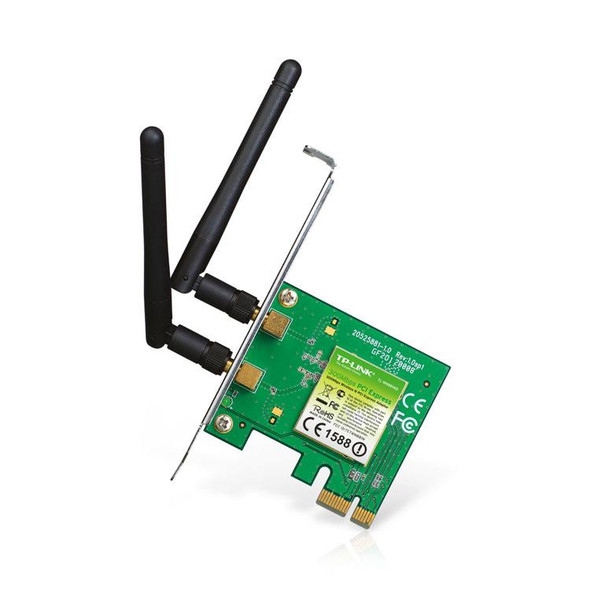 Tp-Link TL-WN881ND 11n 300Mb/s Wireless PCIe Network Adapter Card Dual Antenna