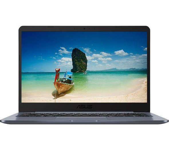 Asus E406NA 14" Laptop Intel Celeron N3350 4GB RAM 64GB eMMC Windows 10 Grey