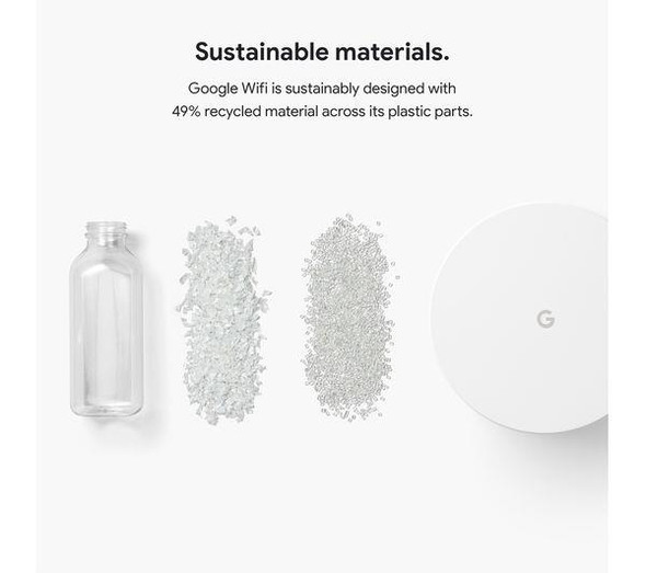Google WiFi Mesh AC1200 For Dual Band Whole Home System - Add On Single Unit