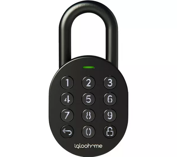 Igloohome IGP1 Keyless Smart Padlock - Black