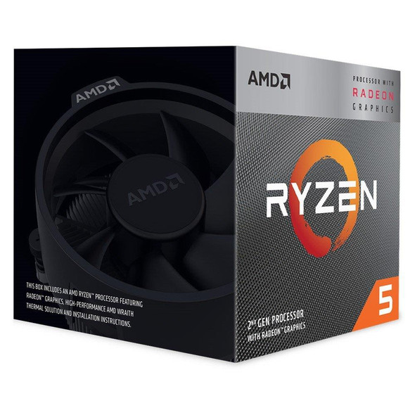 AMD Ryzen 5 3400G 3.7/4.2GHz 4 Core (Socket AM4) Processor CPU