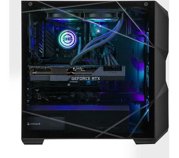 PC Specialist Vortex XT Gaming PC i9 12900K 16GB RAM 1TB SSD & 1TB HDD RTX 3080