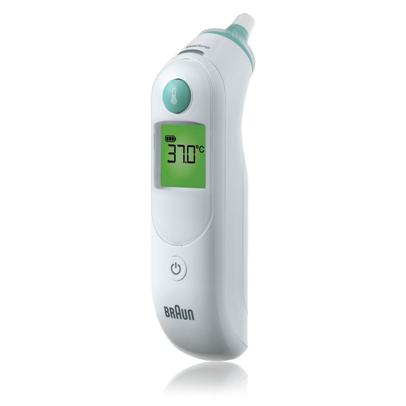 Braun ThermoScan 6 Ear Thermometer Professional Accuracy Colour Coded Display
