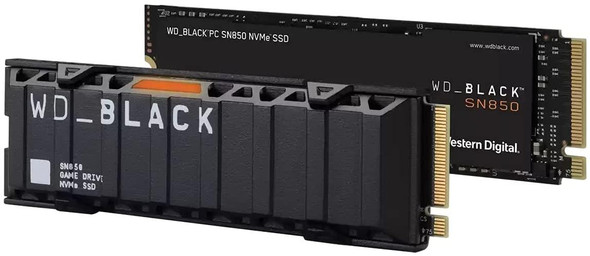 Western Digital WD Black 1TB SN850 M.2 2280 NVMe SSD PS5 Compatible with Heatsink