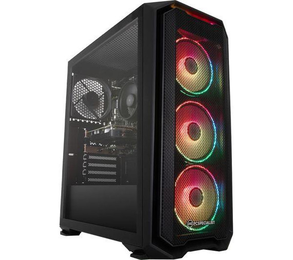 PC Specialist Tornado R3 Gaming PC AMD Ryzen 3 3200G 8GB RAM GeForce GTX 1650