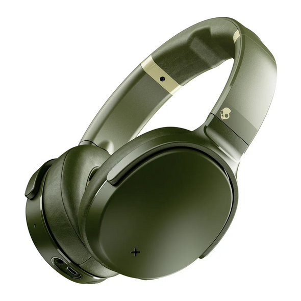 Skullcandy Venue Active Noise Cancelling Headphones Bluetooth Wireless - Olive
