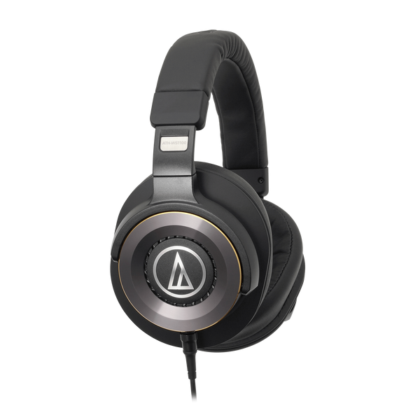 Audio Technica ATH-WS1100IS Solid Bass Over-Ear Wired Headphones & In-Line Mic