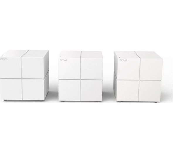 Tenda Nova MW6 Whole Home Dual Band WiFi System - AC 1200 - Triple Pack