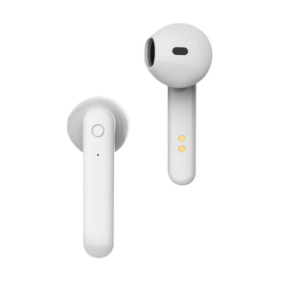 Celly Buz 1 Bluetooth True Wireless Drop Earphones With Mic White