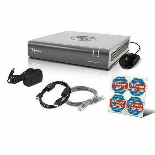 Swann 4 Channel DVR4580 1080p CCTV Security System 2x Dome & 2 Bullet Cameras