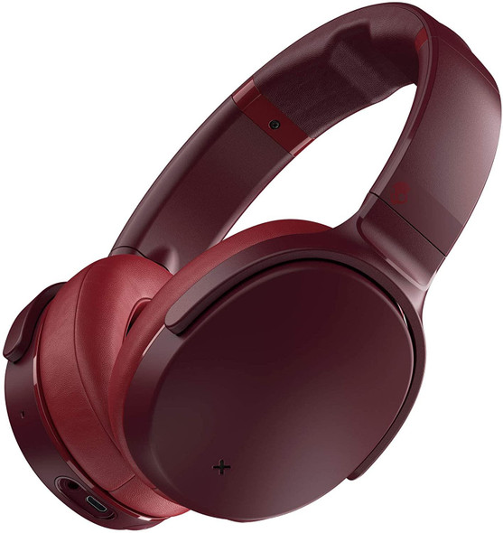 Skullcandy Venue Active Noise Cancelling Headphones Bluetooth Wireless Red Moab
