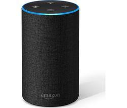 Amazon Echo 2nd Generation Smart Speaker With Alexa - Charcoal Fabric