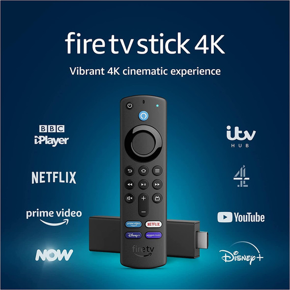 Amazon Fire TV Stick 2021 Smart 4K Ultra HD with Alexa Voice Remote