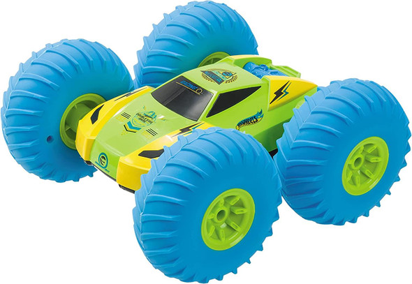 Hot Wheels Stunt Tornado Remote Control Car Buggy Toy Green / Blue