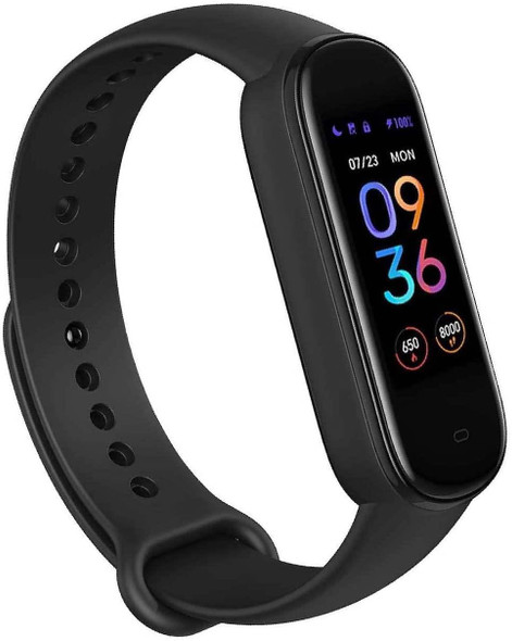 Amazfit Band 5 1.1" AMOLED Fitness & Activity Tracker With Alexa Black