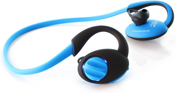 BoomPods SportsPod Enduro IPX6 Wireless Bluetooth Headphones - Blue