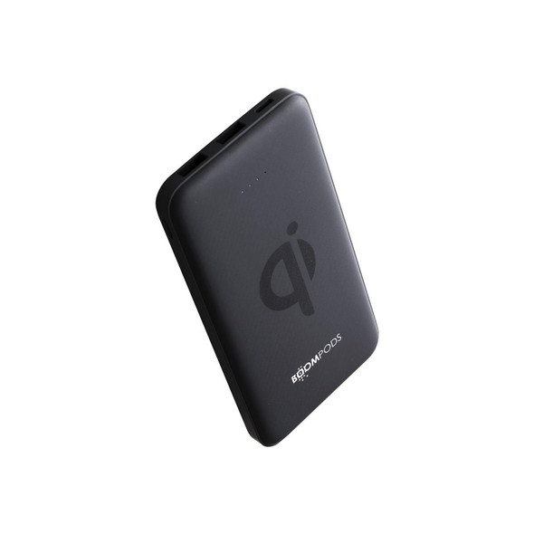 BoomPods Powerboom Qi Wireless Charging Powerbank 10000mAh Black