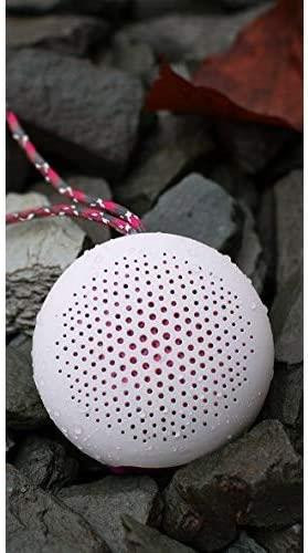 BoomPods RokPod Portable Waterproof Wireless Bluetooth Speaker White