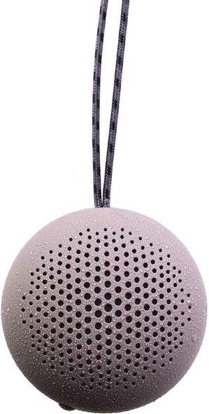 BoomPods RokPod Portable Waterproof Wireless Bluetooth Speaker - Grey