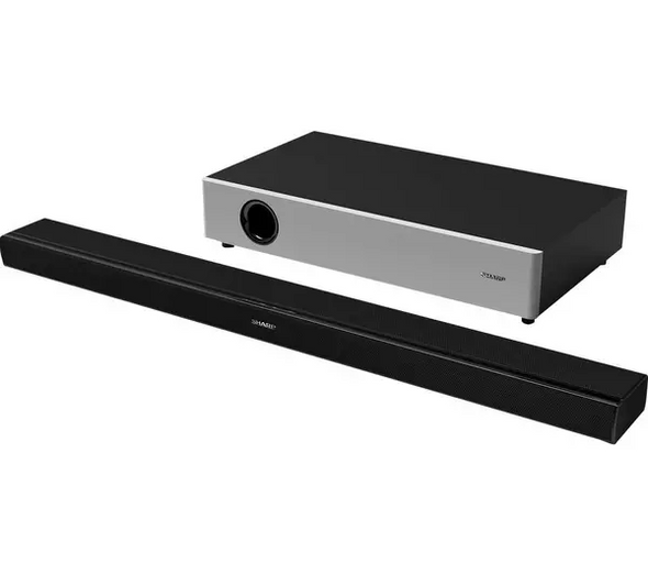 Sharp HT-SBW160 2.1 360W Wireless Sound Bar & Subwoofer HDMI Bluetooth