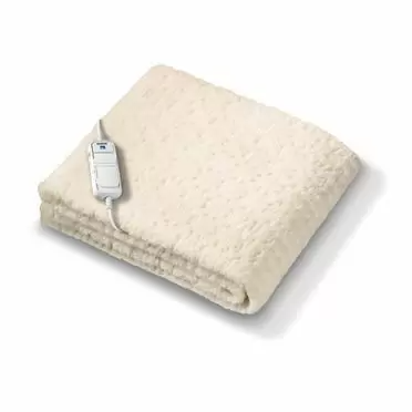 Beurer Monogram Komfort 6 Heat Fleecy Heated Mattress Cover Topper Single Size