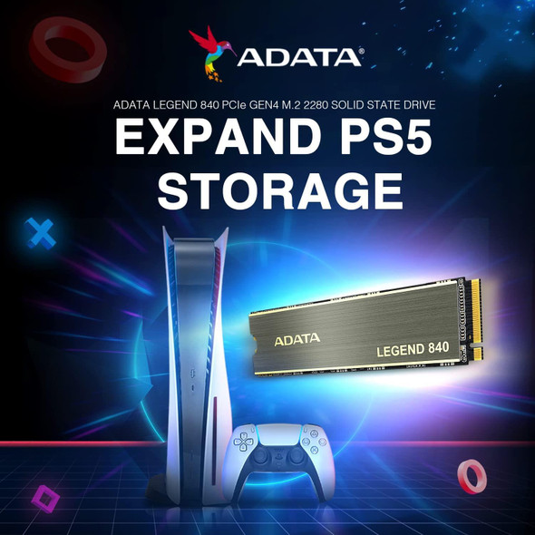 ADATA Legend 840 1TB SSD PC & PS5 COMPATIBLE PCIe Gen4x4 M.2 2280
