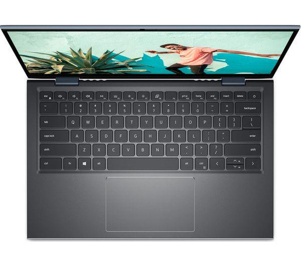 Dell Inspiron 14 7415 14" 2 in 1 Laptop AMD Ryzen 7 5700U 16GB 512GB SSD Blue