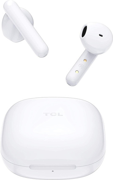 TCL Move Audio S150 Wireless Bluetooth In Ear Headphones & Charging Case White