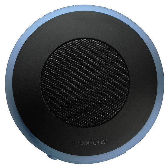 BoomPods Aquapod IPX7 Waterproof Rechargeable Bluetooth Speaker - Ice Blue
