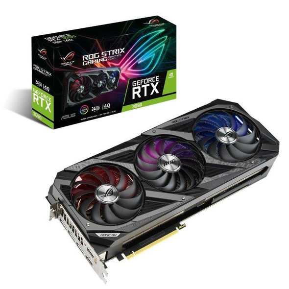 ASUS NVIDIA GeForce RTX 3090 24GB ROG OC Strix Graphics Card